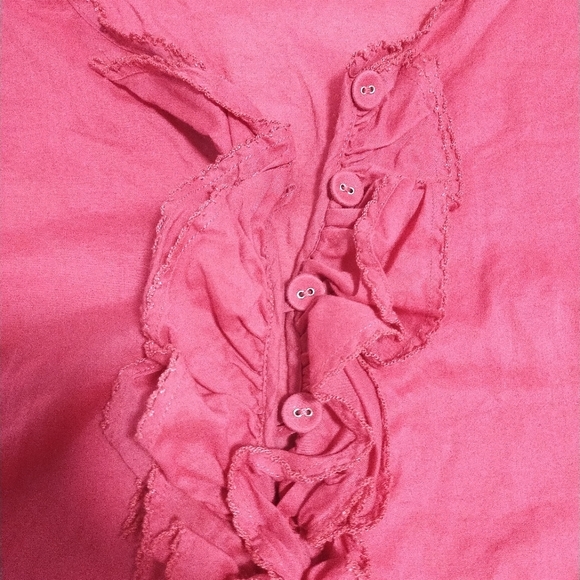 Tory Burch Women's  Ruffle Sleeveless Top - Picture 6 of 7